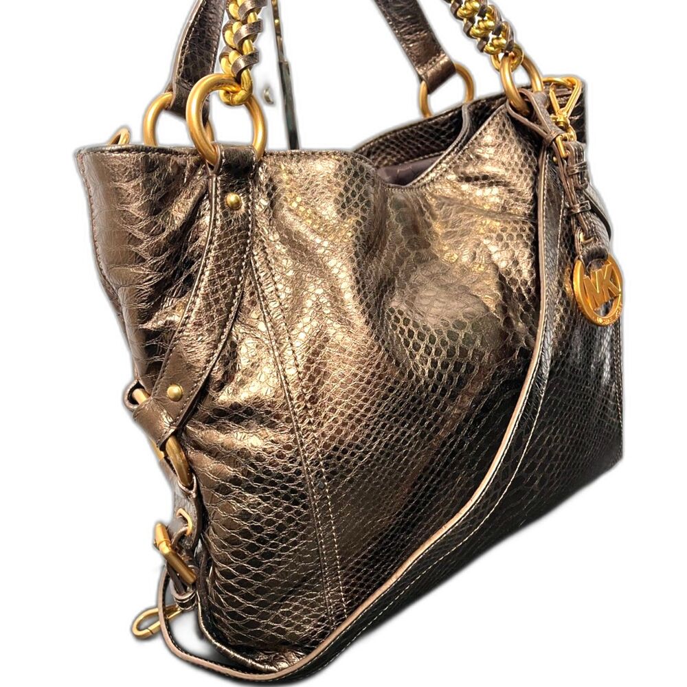 Michael Kors Tristan Limited Edition Python Snake… - image 4